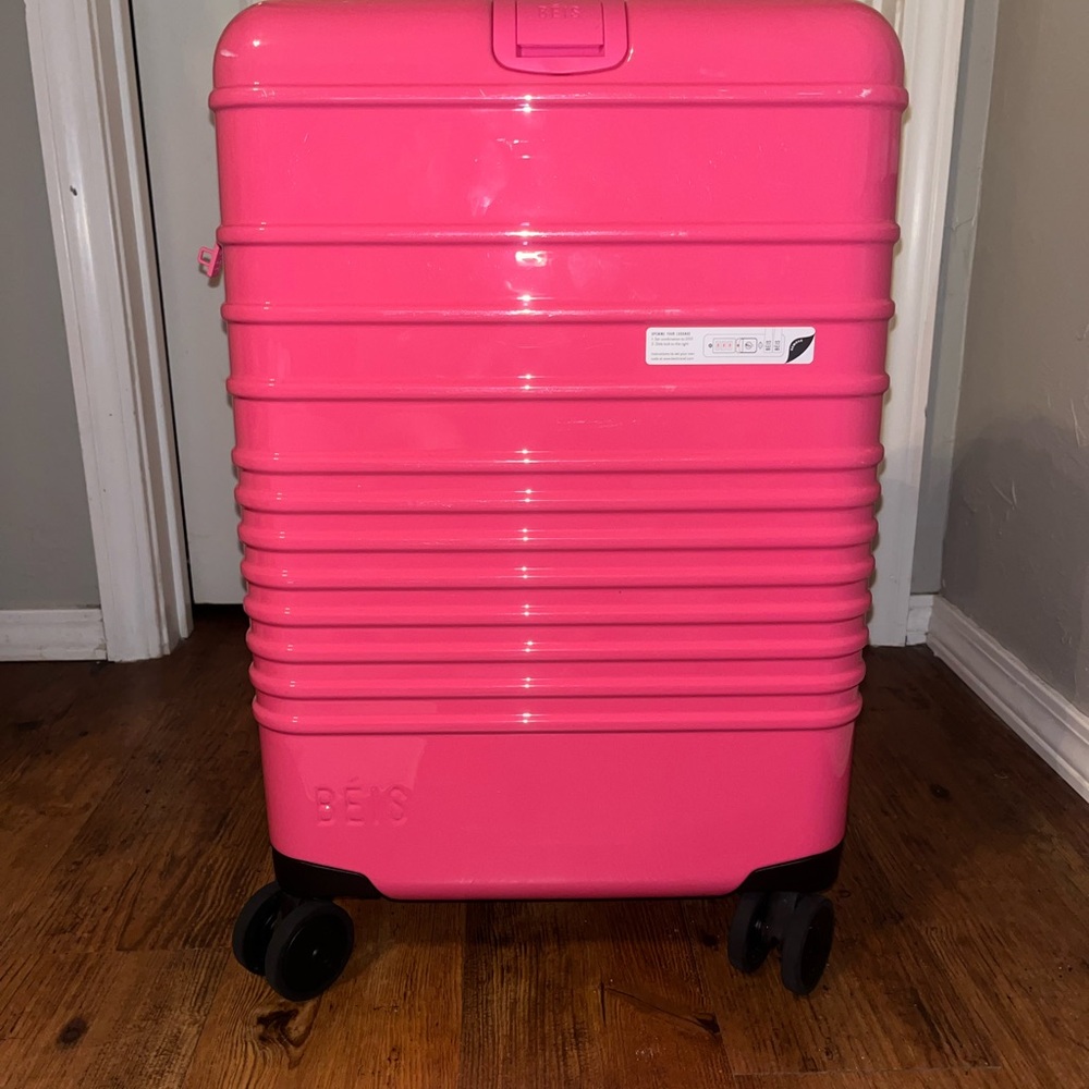 BEIS Barbie Pink Carry-On Suitcase
